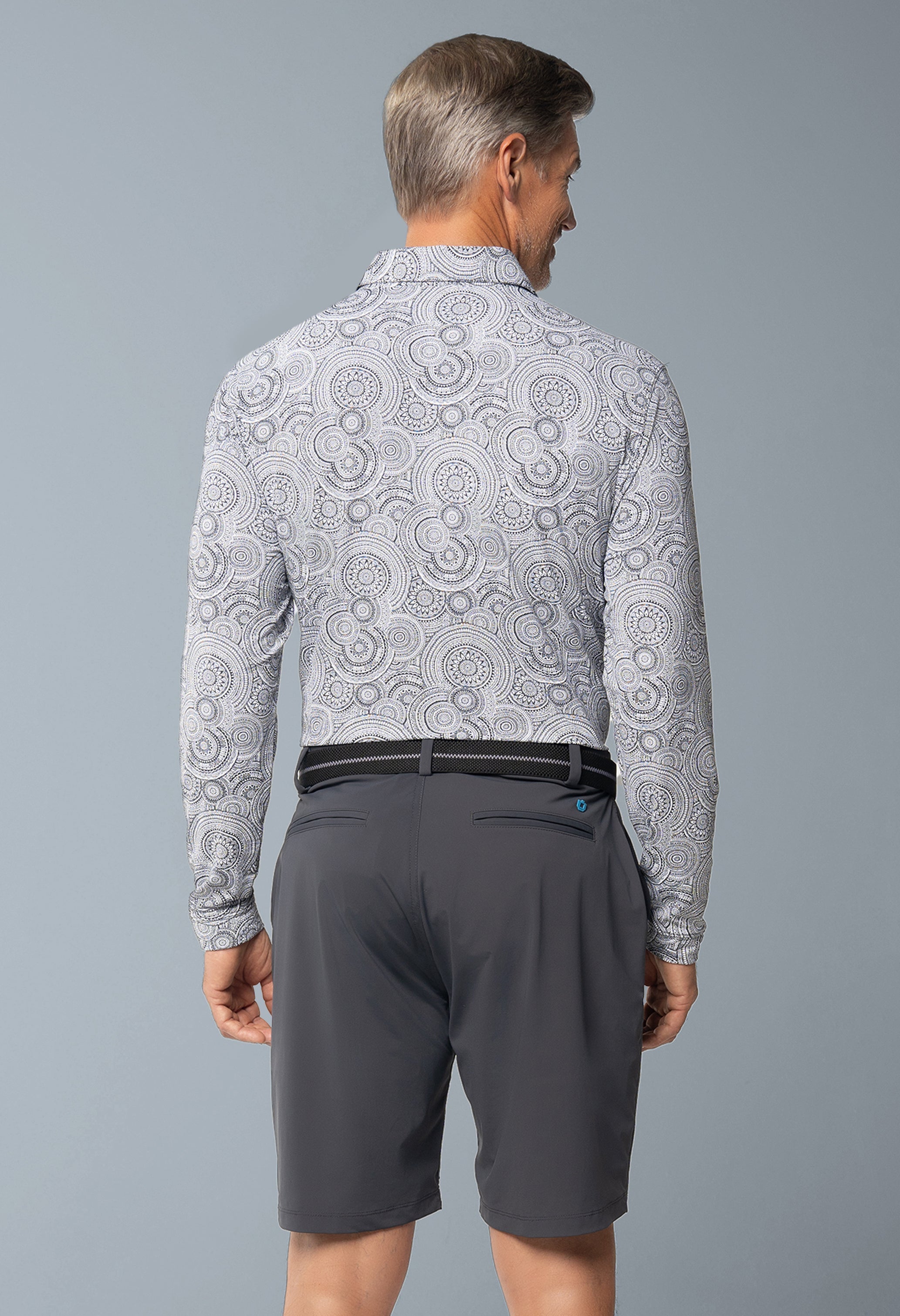 Pricilla Print Long Sleeve Polo – 95173 (Modern Fit)