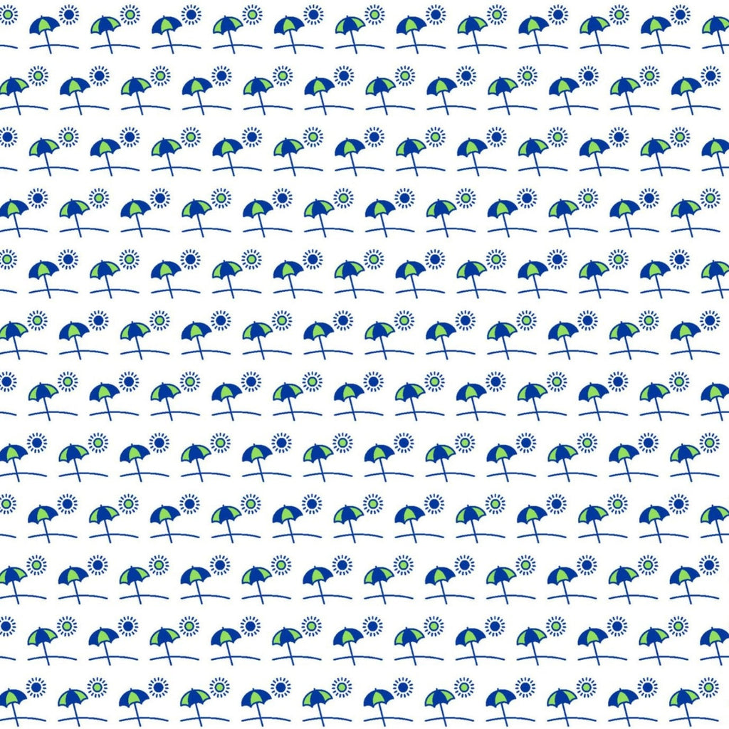 Beach Day Print Long Sleeve Polo – 95174 (Modern Fit)