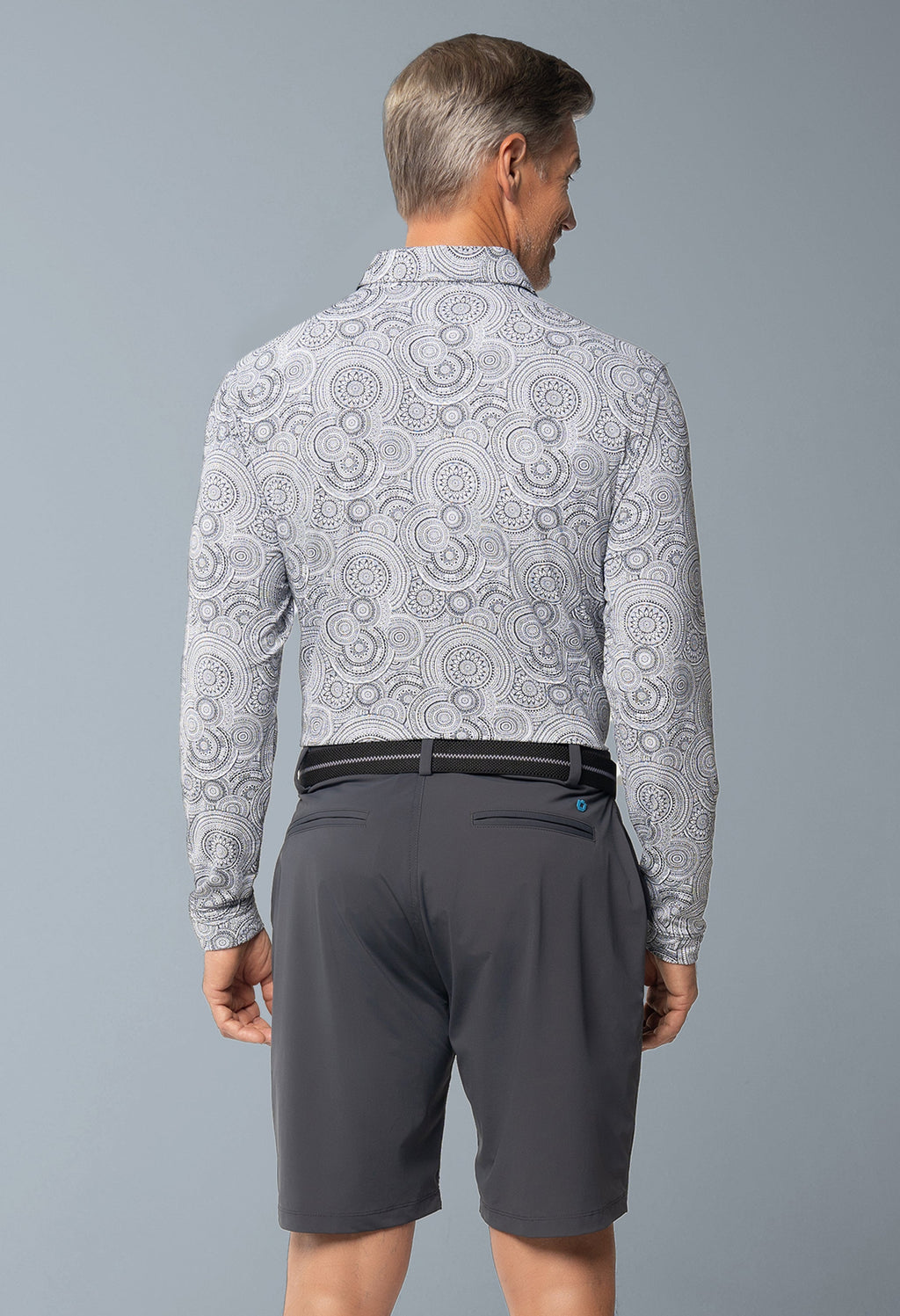 Pricilla Print Long Sleeve Polo – 95173 (Modern Fit)